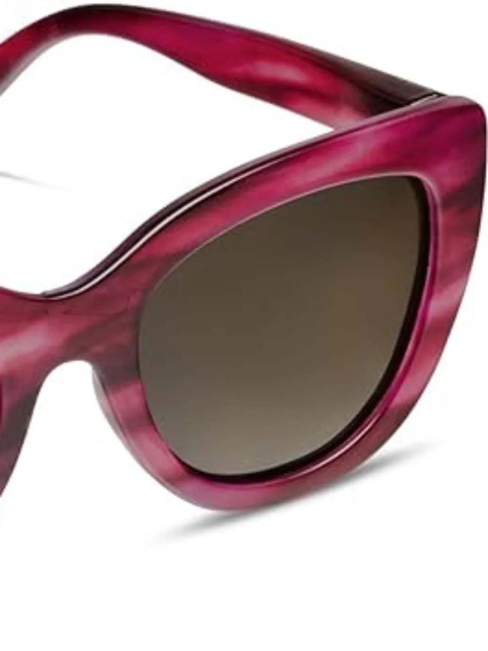 NEW MAGENTA CAPRI PEEPERS CAT EYE  UV400 Polarized SUNGLASSES‎
